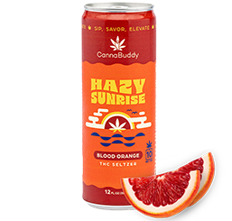 Hazy Sunrise Soda Can
