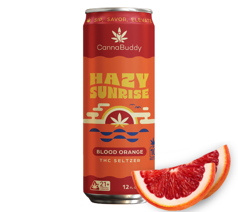 Hazy Sunrise Soda Can
